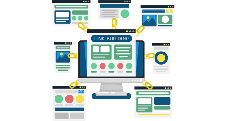 Internal link building website structure